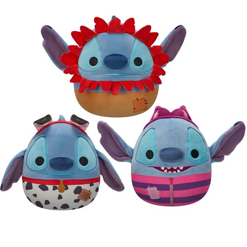 Lilo & Stitch Stitch Costume Squishmallows 8-Inch Plush Display of 6