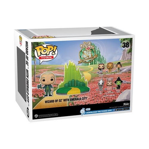 The Wizard of Oz Emerald City with Wizard Funko Pop! Town