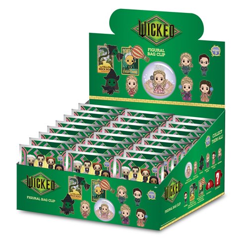 Wicked Series 3 3D Foam Bag Clip Display Case of 24