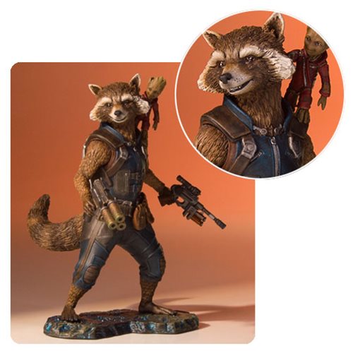 Guardians of the Galaxy Vol. 2 Rocket and Groot Collectors Gallery Statue