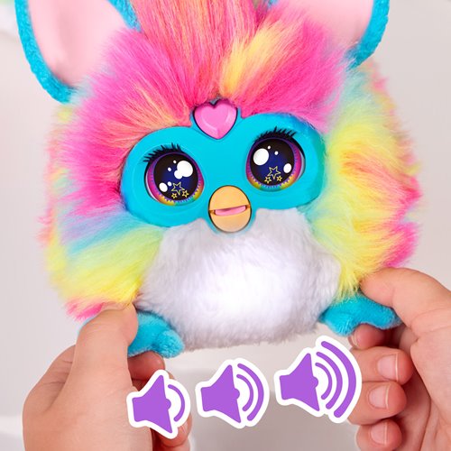 Furby DJ Furby Interactive Rainbow Electronic Plush Toy