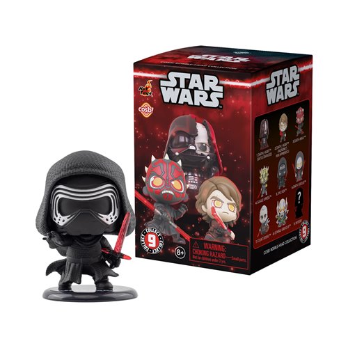 Star Wars Dark Side Cosbi Bobble Head Collection Blind-Box Mini-Figure Case of 8