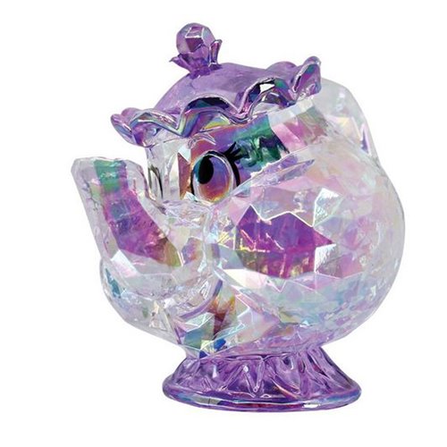 Disney Facets Beauty and the Beast Mrs. Potts Acrylic Mini-Statue