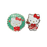 Hello Kitty 2017 Holiday Christmas Enamel Pin Set