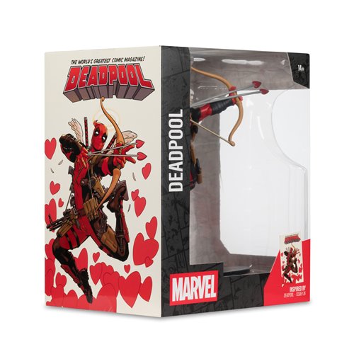 Marvel Wave 8 Deadpool #26 1:10 Scale Posed Figure with Scene