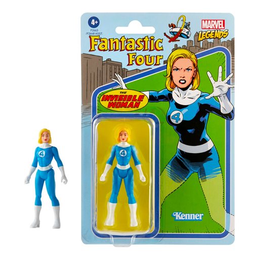 Marvel Legends Retro 375 Collection Invisible Woman 3 3/4-Inch Action Figure