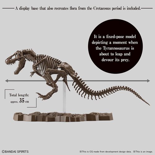 Imaginary Skeleton Tyranosaurus 1:32 Scale Model Kit