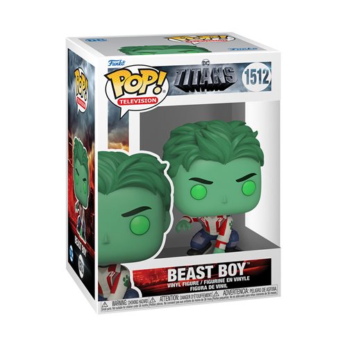 DC Titans Beast Boy Funko Pop! Vinyl Figure