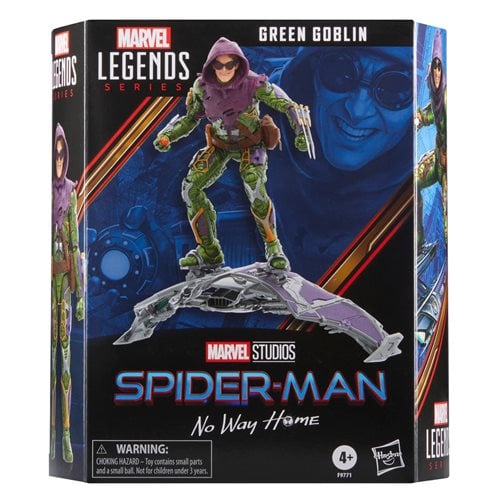 Spider-Man Marvel Legends Series Spider-Man: No Way Home Green Goblin Deluxe 6-Inch Action Figure