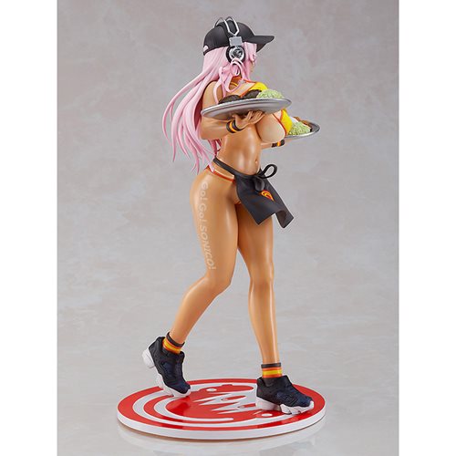 Super Sonico Nitroplus Bikini Waitress Ver.1:6 Scale Statue