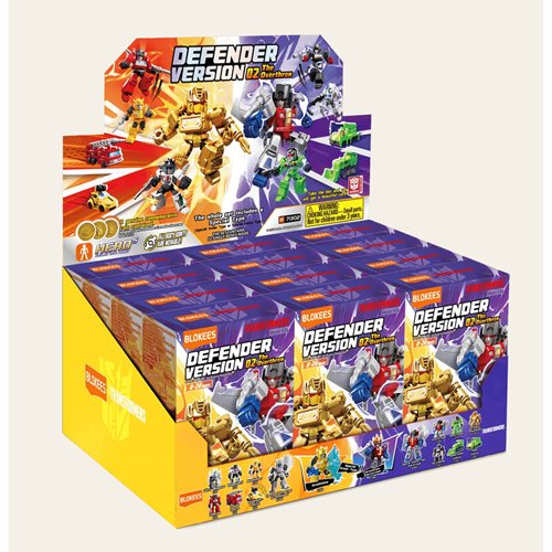 Transformers Defender Version 02 The Overthrow Blokees Mini Model Kit Case of 12