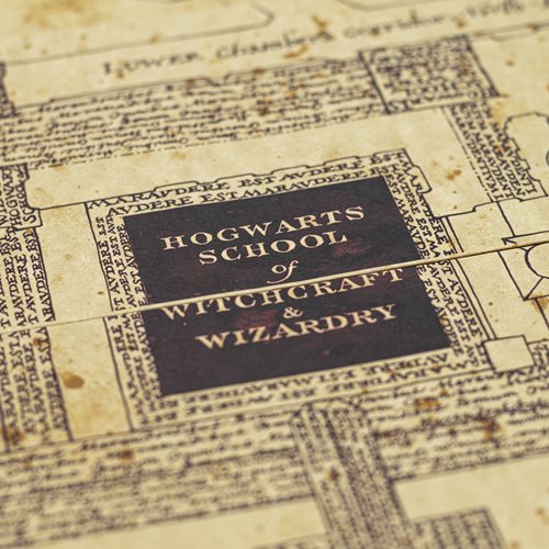 Harry Potter Marauder's Map Prop Replica