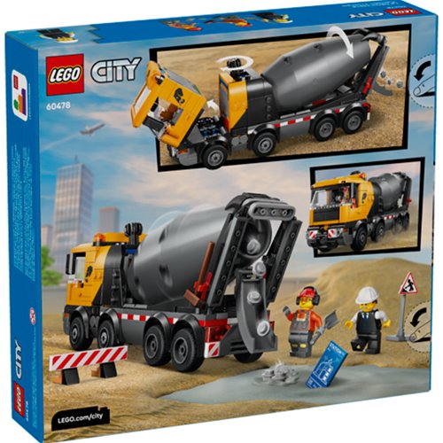LEGO City 60478 Cement Mixer - Entertainment Earth