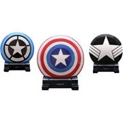 Captain America Comic Porcelain Shield Collection Blind-Box Display of 8