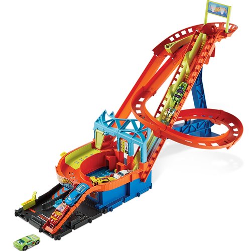 Hot Wheels City Roller Coaster Playset