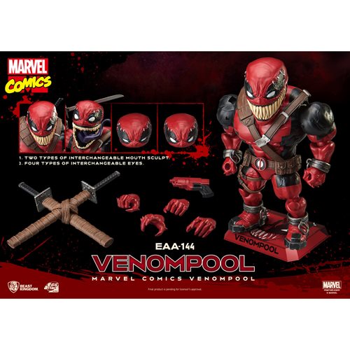 Marvel Comics Venompool EAA-144 Action Figure