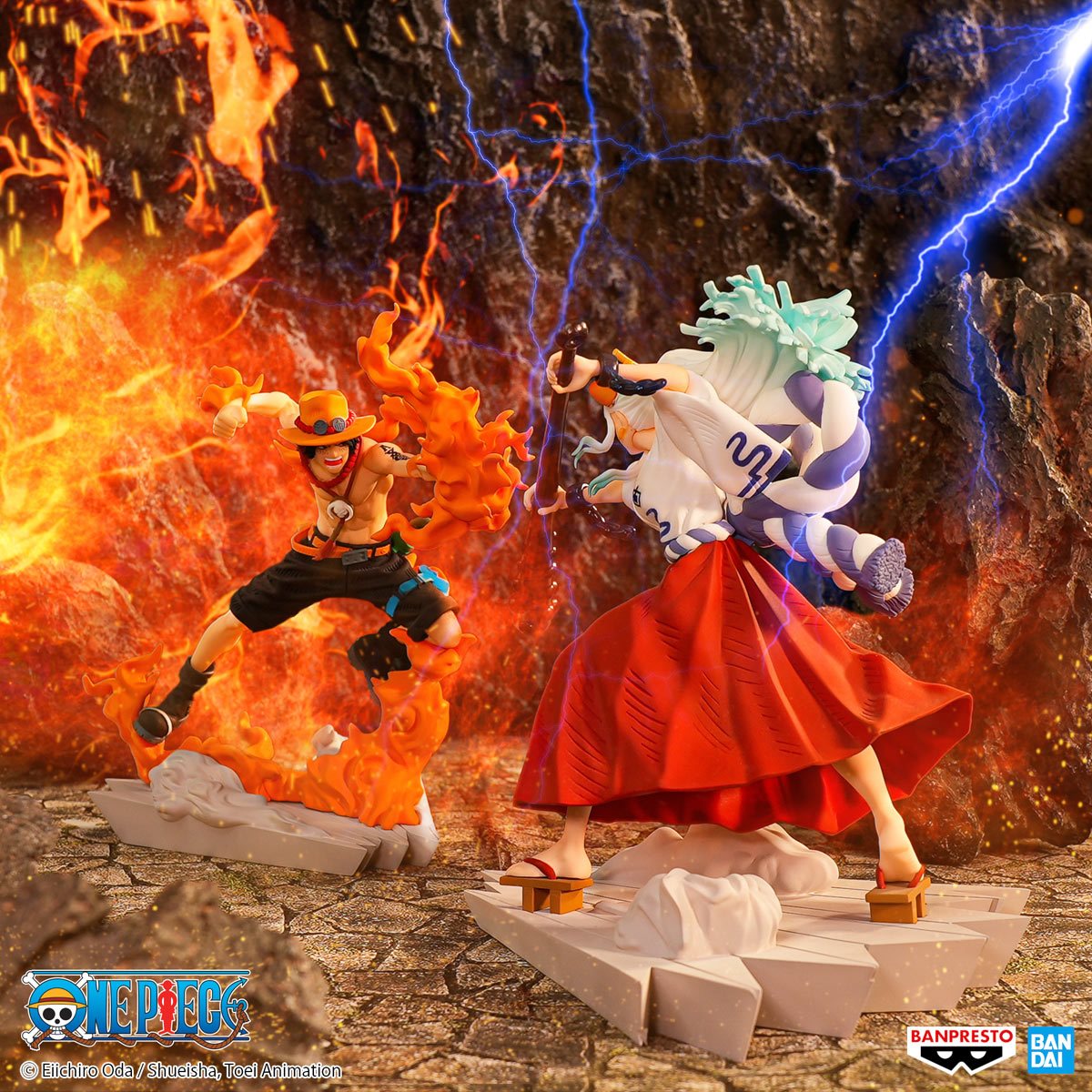 Figurine Bandai One Piece - Portgas-D-Ace Figuarts Zero - Figurine de  collection - Achat & prix