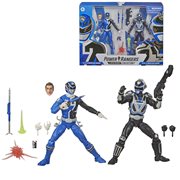 Power Rangers Lightning Collection 6-Inch S.P.D. Squad B Blue Ranger and Squad A Blue Ranger Action Figure Battle Pack