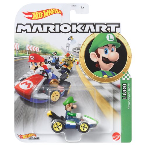 Mario Kart Hot Wheels 2023 Mix 1 Vehicle Case of 8