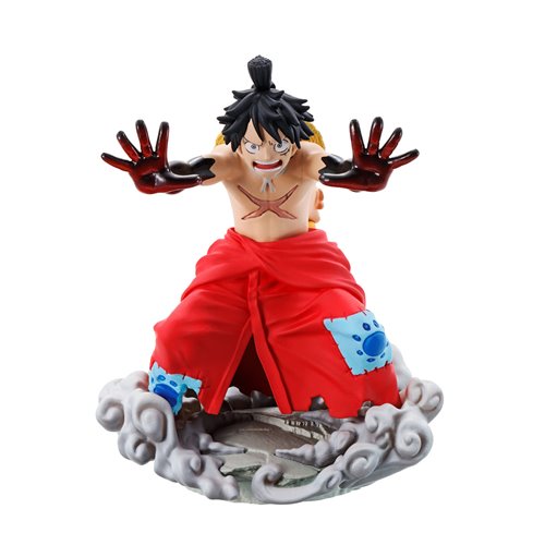 One Piece Wanokuni Logbox Re Birth Vol. 2 Petitrama Mini-Figure 4-Pack Display - Reissue