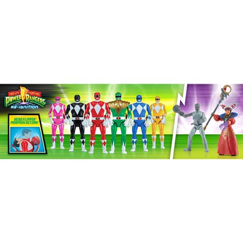 Mighty Morphin Power Rangers: Re-Ignition Auto Morphin Black Ranger Action Figure