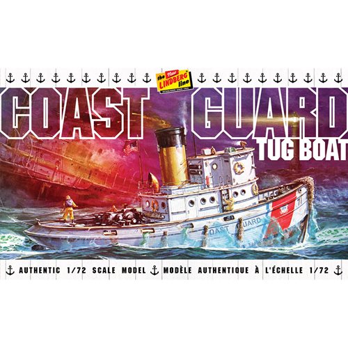 Coast Guard Tug Boat 1:72 Scale Model Kit