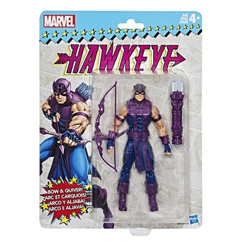 Marvel Legends Vintage Hawkeye 6-Inch Action Figure