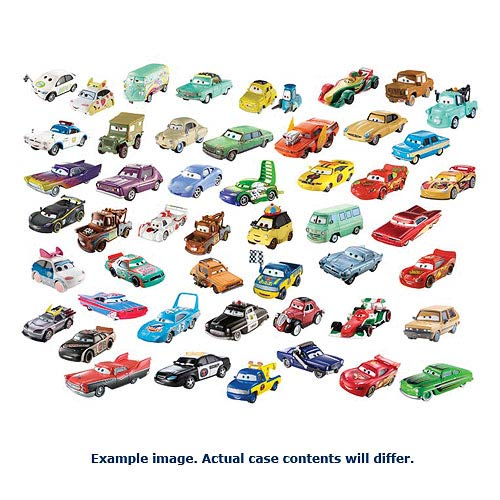 Cars Character Cars 1:55 Scale Wave 4 Vehicle Case