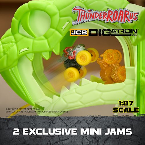 Monster Jam Mini Jams Cobras Crazy Escape Playset