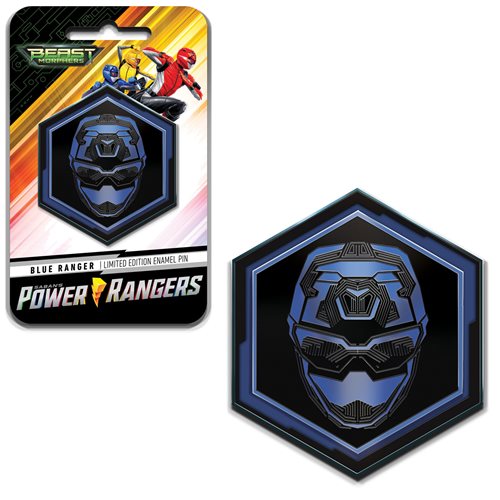 Power Rangers Beast Morphers Blue Ranger Pin
