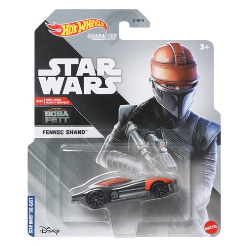 Star Wars Hot Wheels Character Car Mix 5 Case of 8