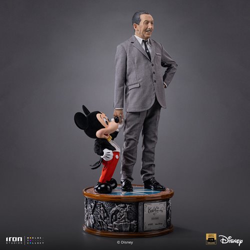 Disney Classics Walt Disney & Mickey Mouse Legacy Replica 1:4 Limited Edition Statue