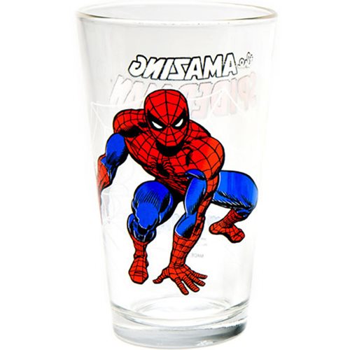Amazing Spider-Man Toon Tumbler Pint Glass