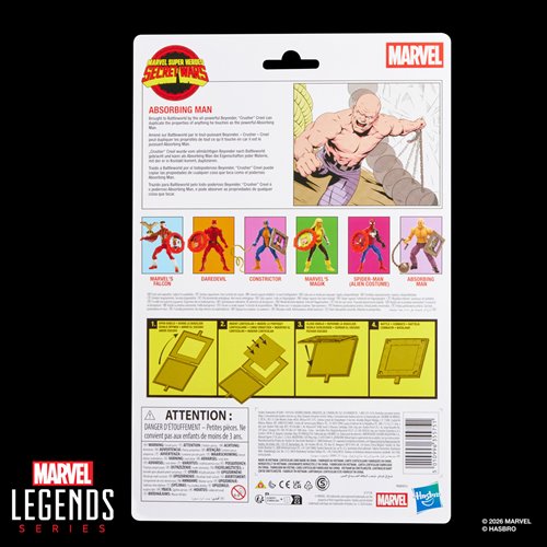 Secret Wars Marvel Legends Series Absorbing Man 6-Inch Action Figure