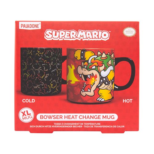 Super Mario Bowser Heat-Change 18 1/2 oz. Mug