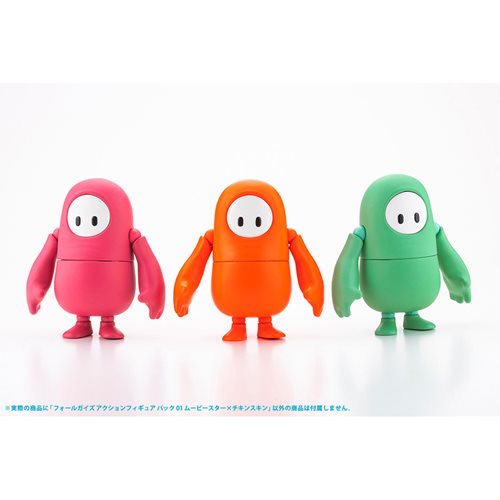 Fall Guys: Ultimate Knockout Fall Guy Movie Star x Chicken Costume 1:20 Scale Action Figure