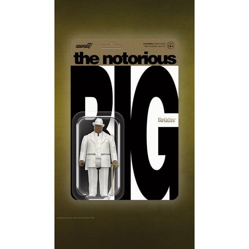 The Notorious B.I.G. V3 Suit 3 3/4-Inch ReAction Figure