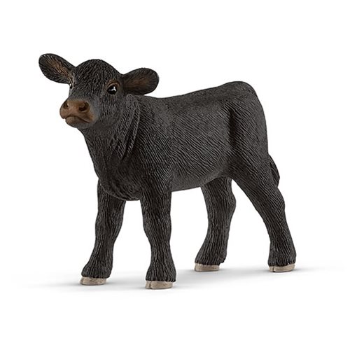 Farm World Black Angus Calf Collectible Figure