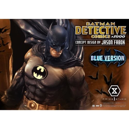 Batman Detective Comics #1000 Concept Design By Jason Fabok Blue Ver. Limited Edition 1:3 Scale Muse
