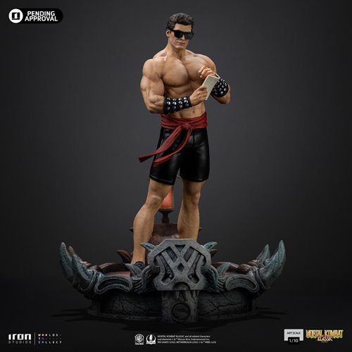 Mortal Kombat Klassic Johnny Cage 1:10 Art Scale Limited Edition Statue