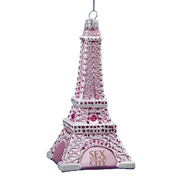 Sex and the City Eiffel Tower 5-Inch Glass Ornament