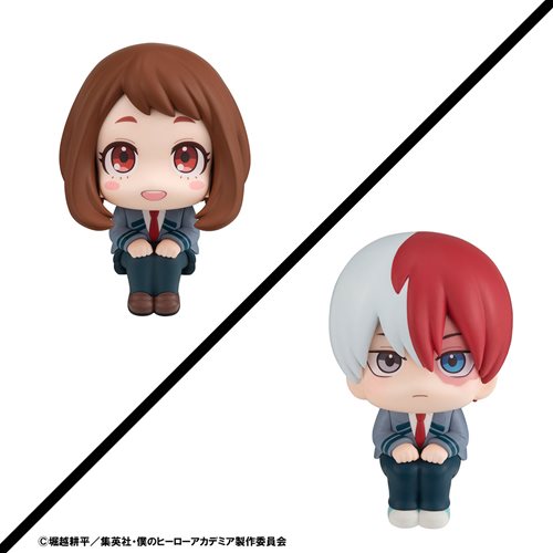 My Hero Academia Ochaco Uraraka and Shoto Todoroki Look Up Mini-Figure Set