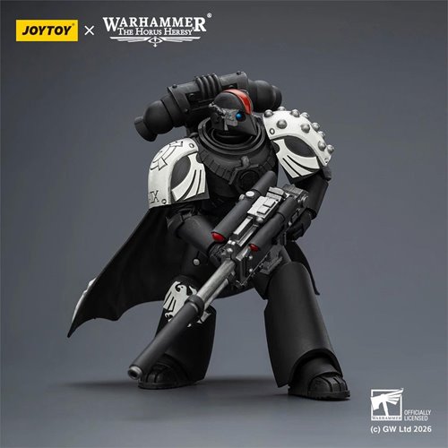 Joy Toy Warhammer The Horus Heresy Raven Guard Mor Deythan Shade with Nemesis Bolt Rifle 1:18 Scale