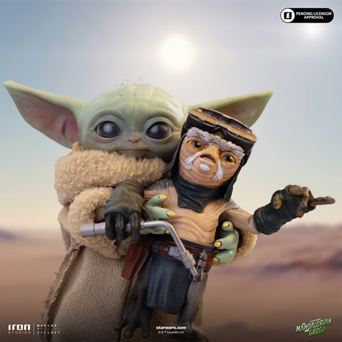 The Mandalorian and Grogu Movie Grogu No Squeezy Limited Edition 1:4 Scale Statue