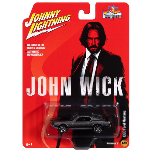 Johnny Lightning Pop Culture 2024 Release 2 1:64 Scale Die-Cast Metal Vehicle Case of 6