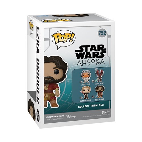Ahsoka Series 3 Ezra Bridger Funko Pop! Vinyl Figure