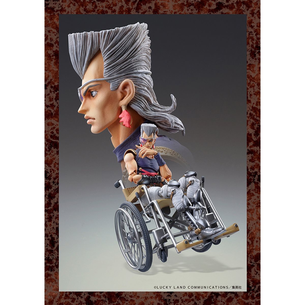 JoJo's Bizarre Adventure Silver Chariot Super Action Statue Action Figure