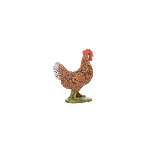 Farm World Hen Collectible Figure