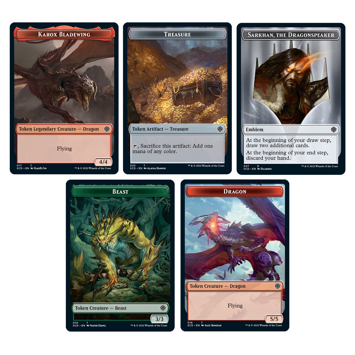 thumbnail image 2 of Magic: The Gathering Commander Starter Deck Set – All 5 Decks – Factory Sealed Case 2 of 5