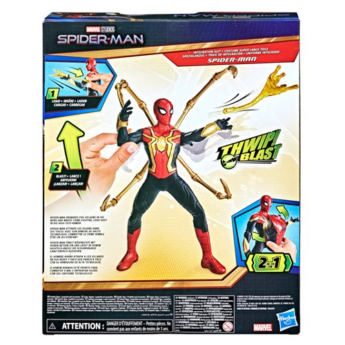 Spider-Man Thwip Blast Integrated Suit Deluxe 13-Inch Action Figure
